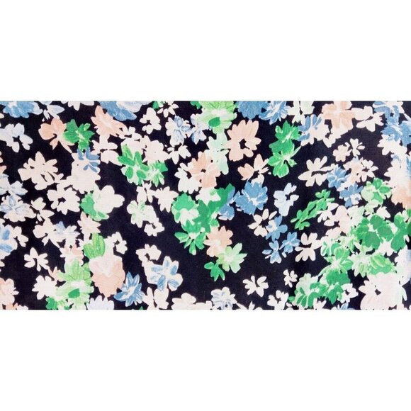 Peasant Floral Midi Dress Sz M H&M Tiered Skirt High Waist Granny Core Boho - Picture 12 of 12